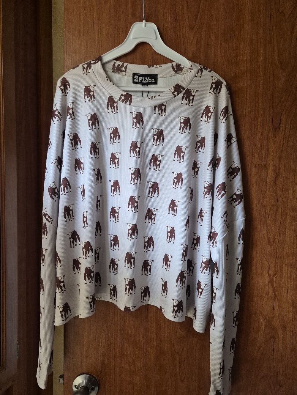 Nwt 2 Fly Co Hereford Plus Size Crop Top